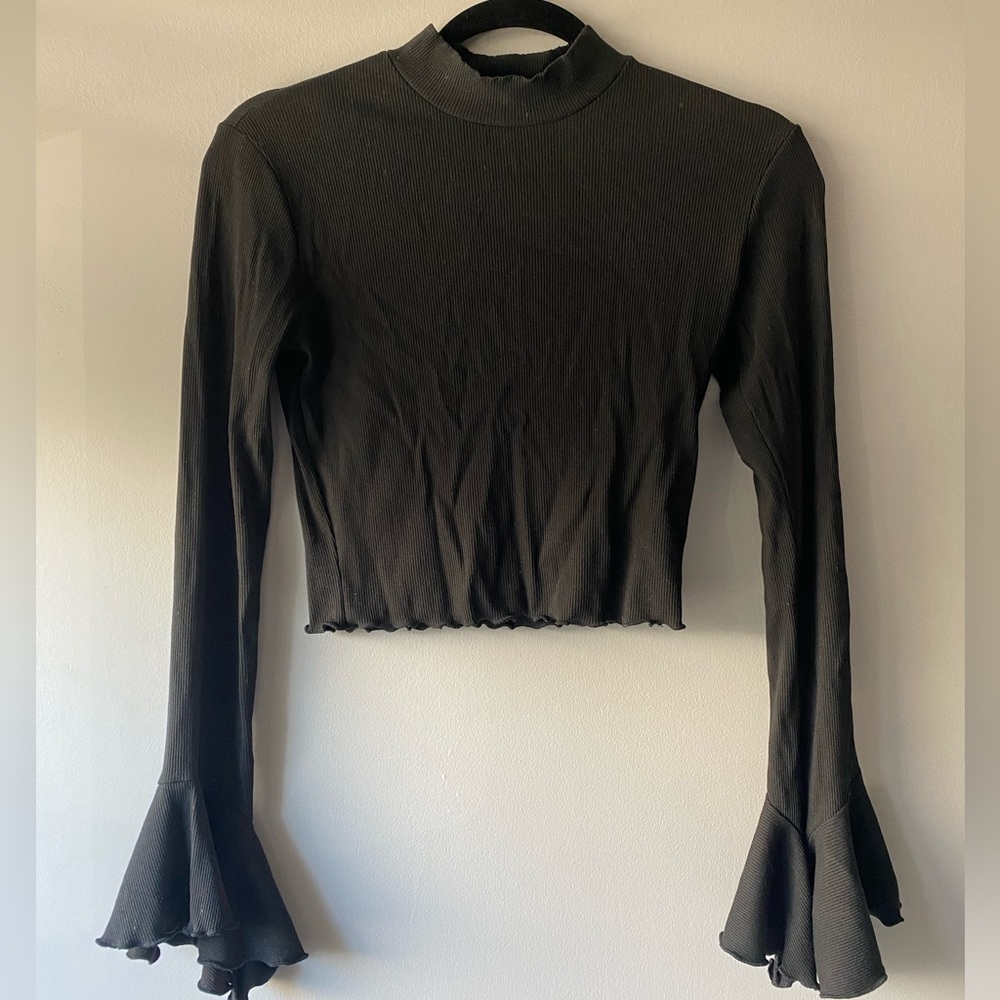 Emory Park | Long Sleeved Crop Shirt
